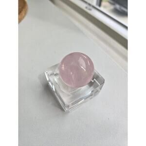 Mozambique Rose Quartz Sphere